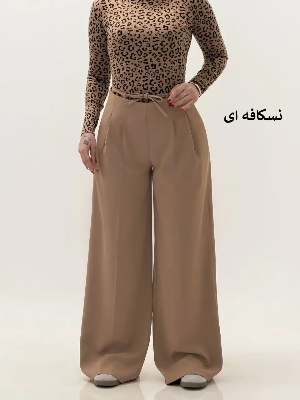 3718-شلوار فول بگ هرمس